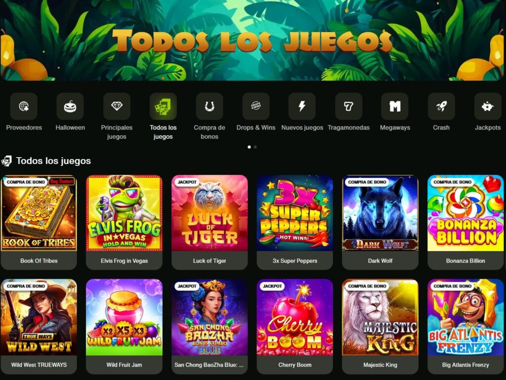 Las tragamonedas en Cashwin Casino