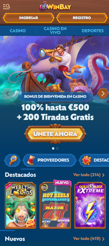 Winbay Casino Movil
