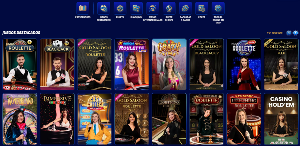 Casino en Vivo en Wonaco