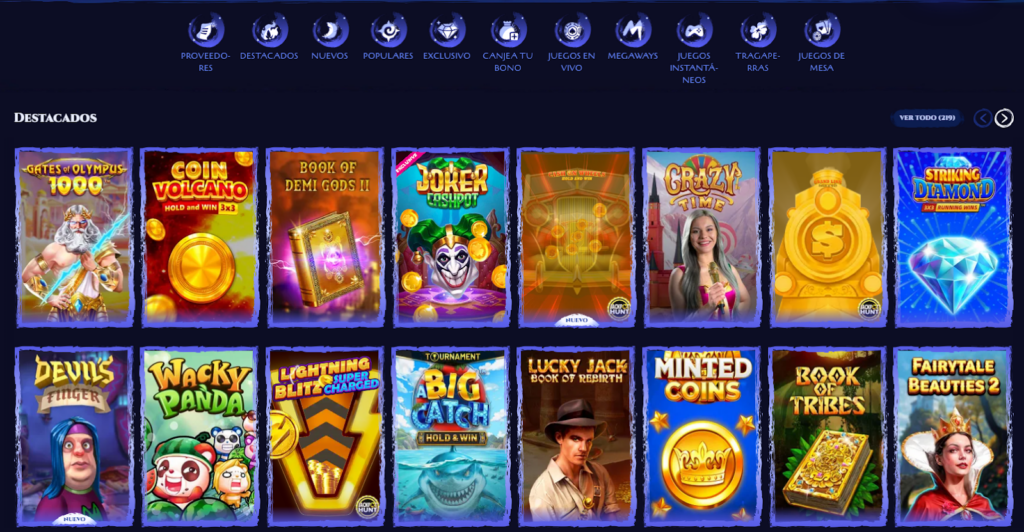 SpiNight Juegos de Casino