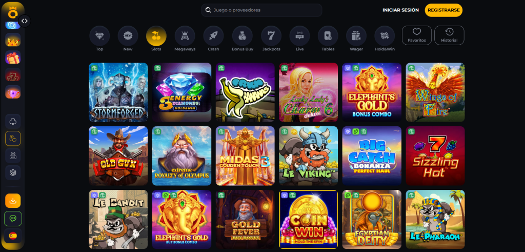 Game Selection at ORO.GG